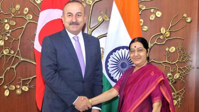 India Turkey hold extensive bilateral talks