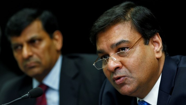 Reserve Bank of India Deputy Governor Urjit Patel attends a news conference after the bi-monthly monetary policy review in Mumbai India August 9