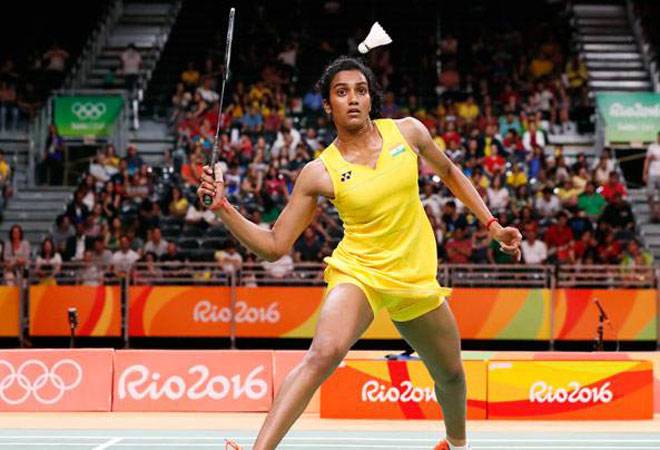 Indian badminton player PV Sindhu