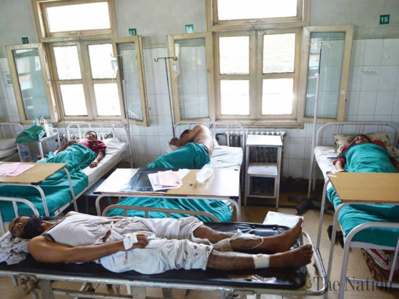 Hospital in Indian Held Kashmir filled with beating shooting victims