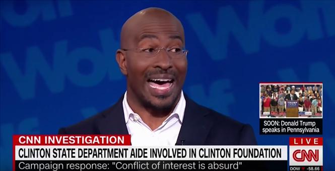 Van Jones Clinton Foundation Does a Lot of Good They've Saved Lives