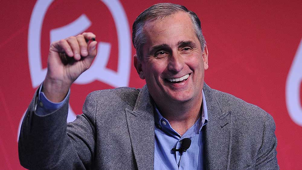 Intel CEO Brian Krzanich'Project Alloy takes the cord off the VR headset