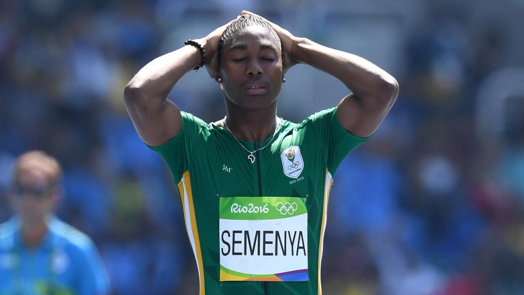 Intersex South African runner Caster Semenya has strolled into the semi-finals of the women s 800m