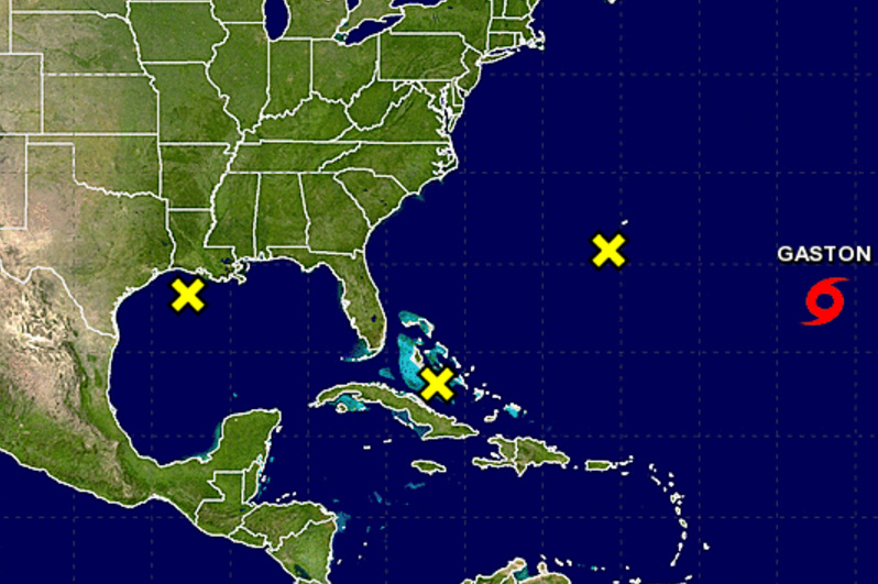 Three Tropical Systems now being tracked