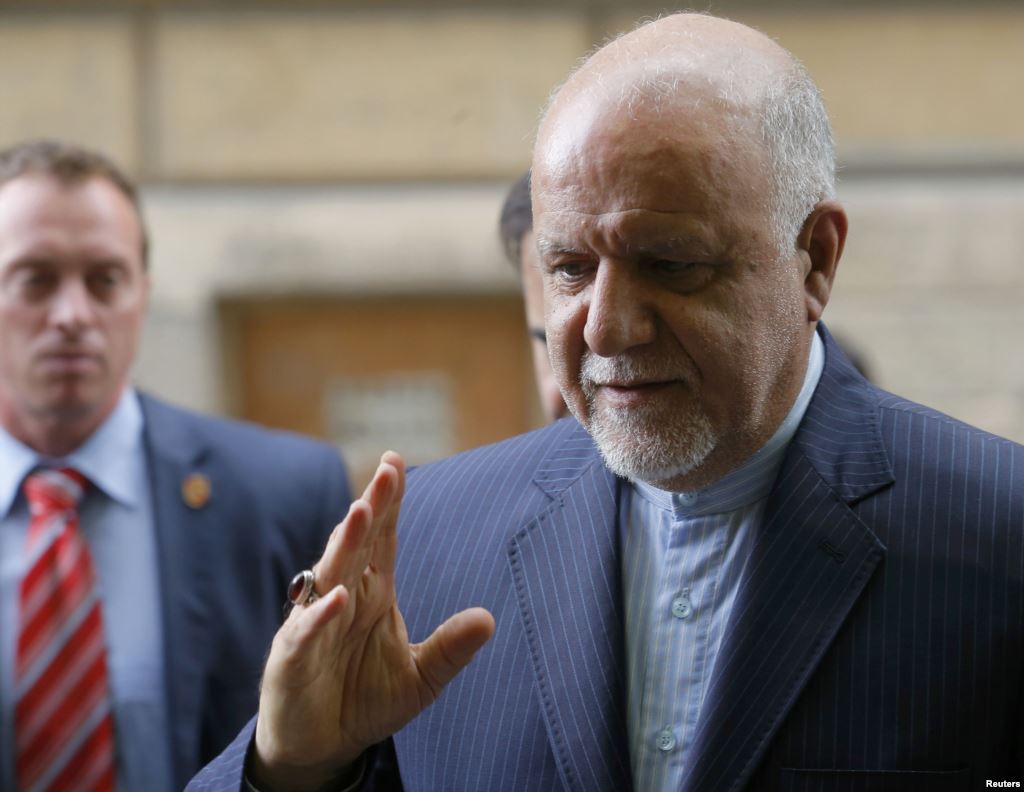 Iranian Oil Minister Bijan Zanganeh said he will participate in an OPEC meeting on supporting global oil prices next month in Algeria