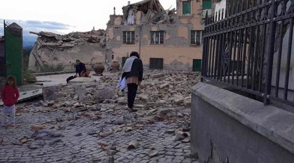 A 6.2-magnitude strong shallow earthquake hit central Italy early Wednesday killing at least 37 people and leaving rescuers desperately digging through the rubble to free survivors. Italian Red Cross President Francesco Rocca tweeted this