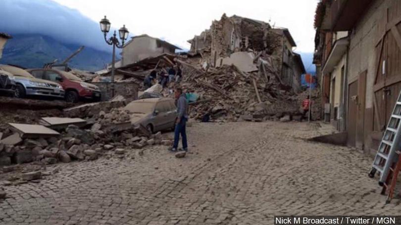 Italy Earthquake Kills at Least 159, Reduces Towns to Rubble