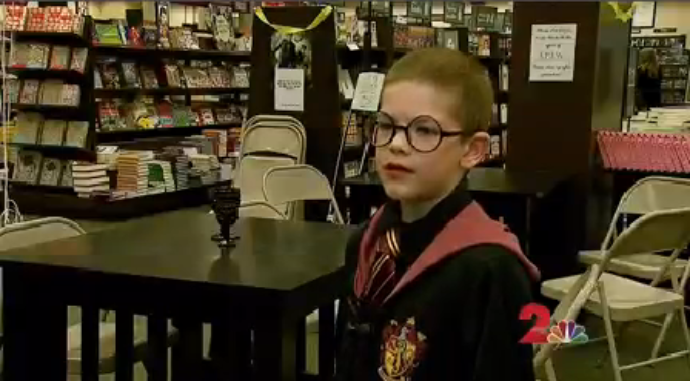 Potterheads fill Barnes and Noble for new Harry Potter book release