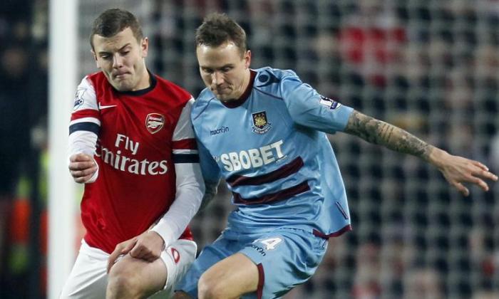 West Ham – click the arrow right to see all of Wilshere’s possible destinations