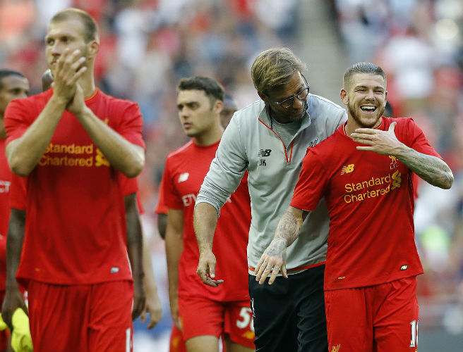 Jurgen Klopp Liverpool Alberto Moreno