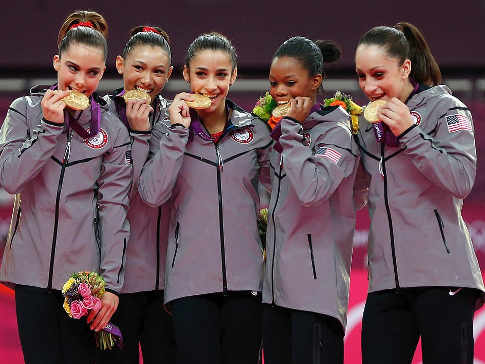 The Fierce Five Gymnastics Team