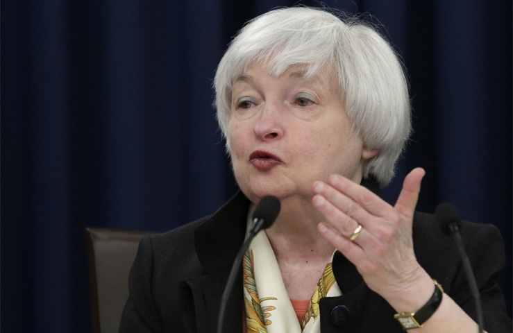 Janet Yellen.—AFP