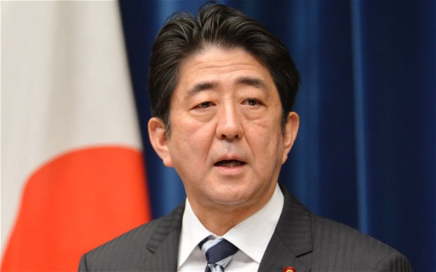 Japanese Prime Minister Shinzo Abe