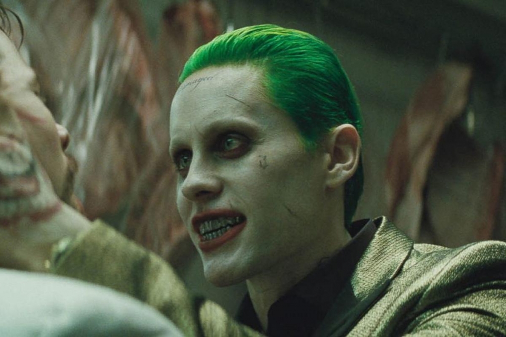 Jared Leto as the Joker in Suicide Squad