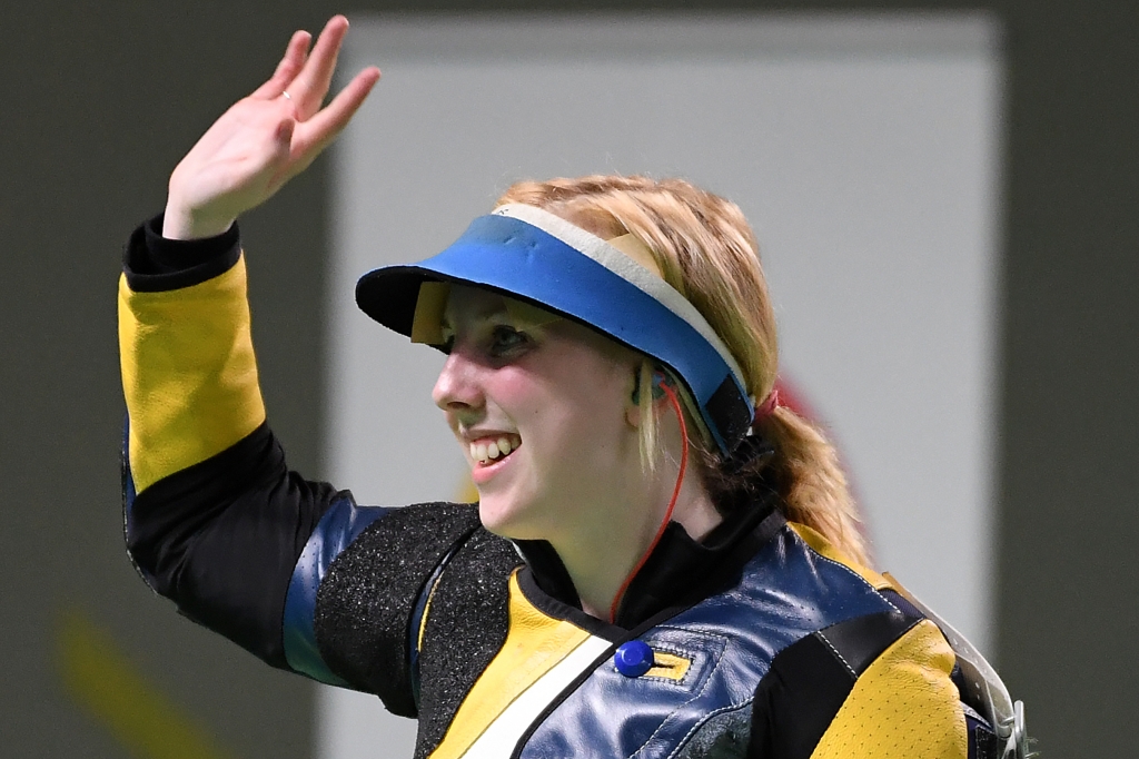 Jen Mc Guire8 hours ago Ginny Thrasher Wins First Gold Medal For USA At Rio Olympics     PASCAL GUYOT  AFP  Getty Images