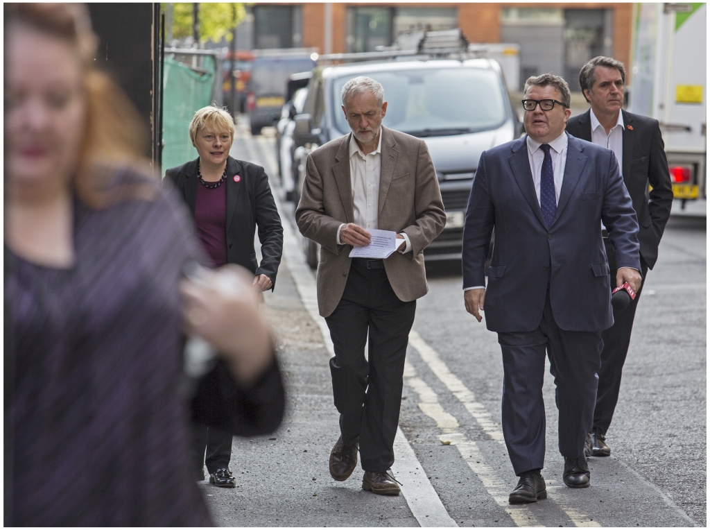 Jeremy Corbyn and Tom Watson have fallen out over Mr Watson’s claims that far-left entryists were exerting influence on the party Jack Hill  The Times