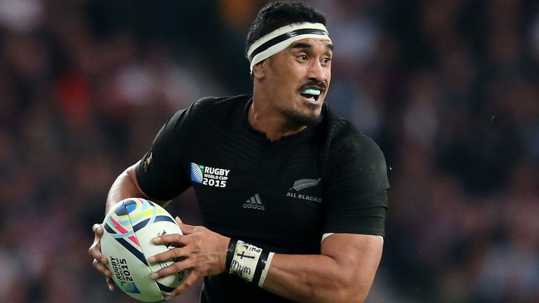 Jerome Kaino lined up for New Zealand against Australia in the Rugby World Cup final