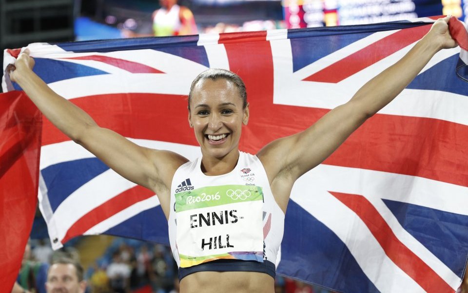 Jessica Ennis Hill won silver in the Heptathlon on Saturday night