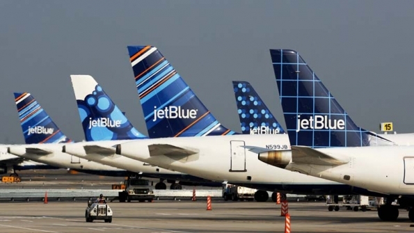 JetBlue tailfins