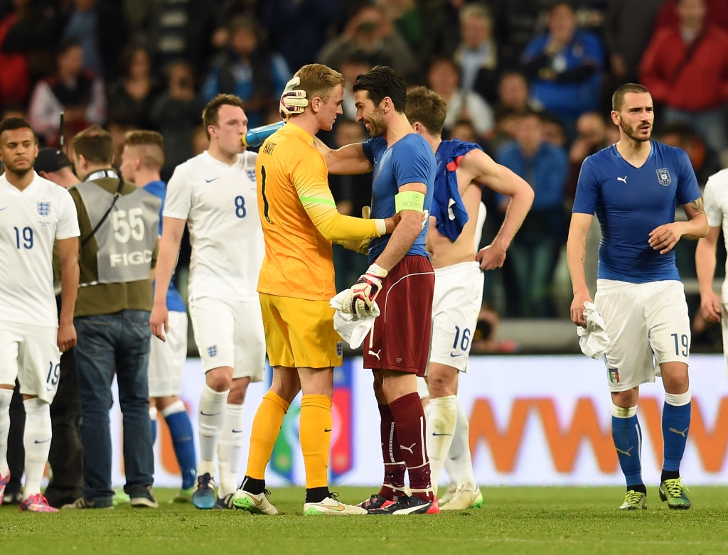 Only David De Gea and Manuel Neuer are better than Joe Hart right now says Gigi Buffon