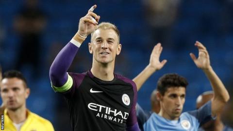 Manchester City keeper Joe Hart