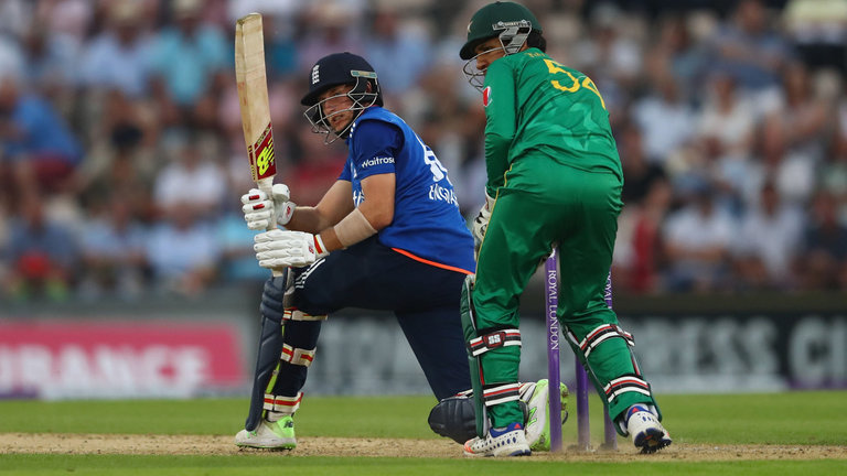 Joe Root was one of England's star batsmen in victory at the Ageas Bowl