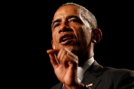 U.S. President Barack Obama delivers remarks to the annual national convention of Disabled American Veterans in Atlanta Georgia