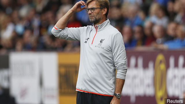 Liverpool manager Juergen Klopp