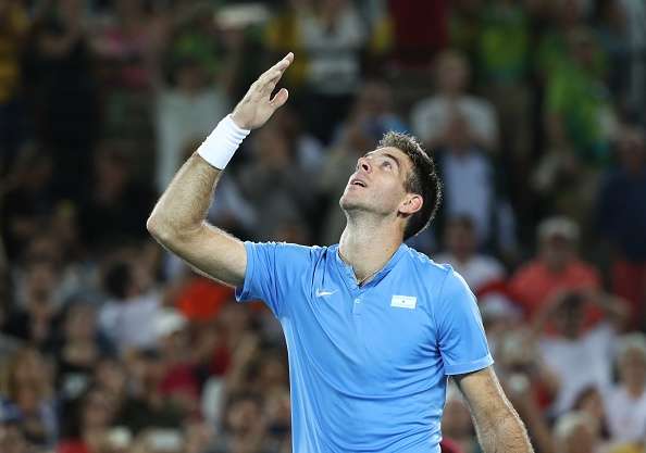 Juan Martin Del Potro ousted Novak Djokovic from the Olympic Games