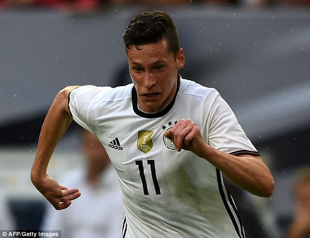 Julian Draxler has confirmed he has asked to leave German club Wolfsburg