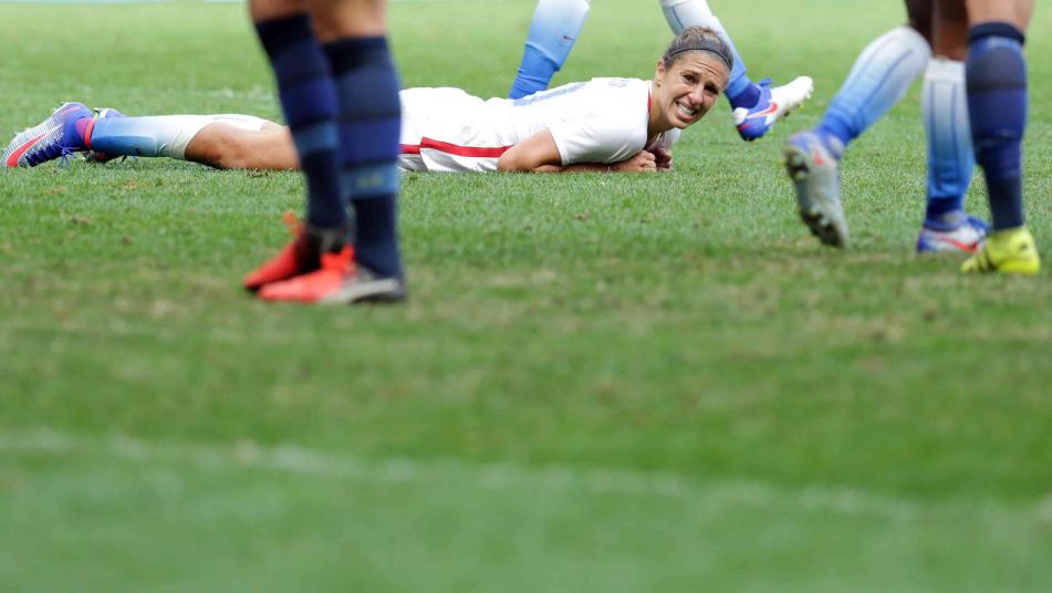 Carli Lloyd at the 2016 Olympics