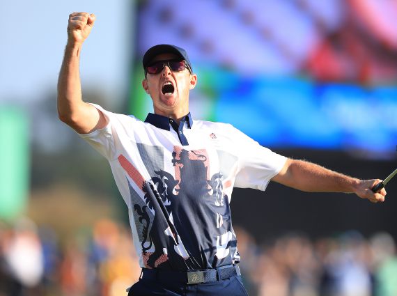 Justin Rose added Olympic gold to his 2013 US Open triumph on Sunday