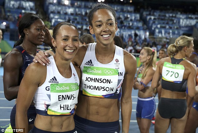 Katarina Johnson Thompson finished in sixth place after suffering in the javelin