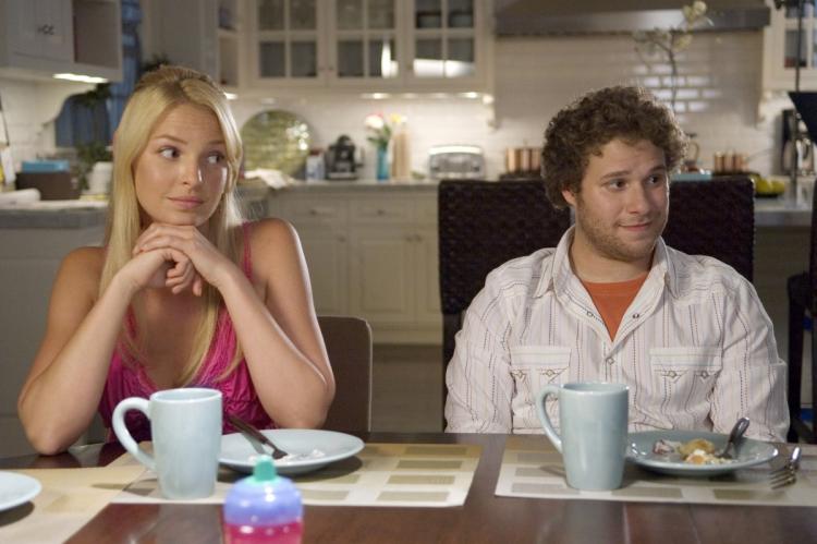 Katherine Heigl starred alongside Seth Rogen in Judd Apatow's hit'Knocked Up