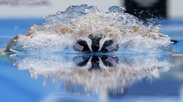 United States gold medal winner Michael Phelps competes in the men's 200-meter individual medley final during the swimming competitions at the 2016 Summer Olympics Thursday Aug. 11 2016 in Rio de Janeiro Brazil