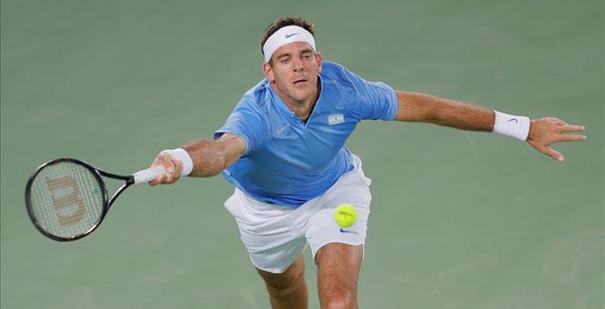 Resurgent del Potro tops No. 1 Djokovic in Olympic 1st round