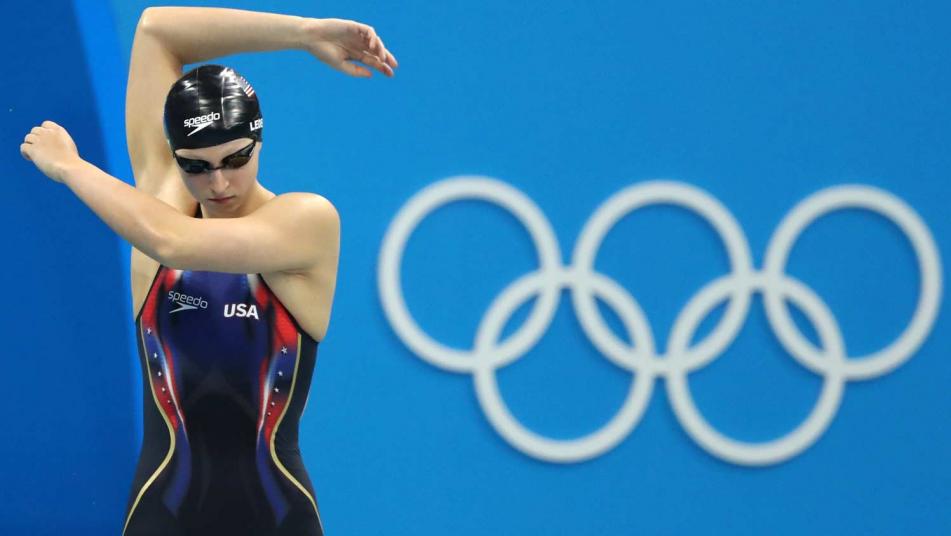 Katie Ledecky Wins Gold Rio Olympics 800-Meter Freestyle Video