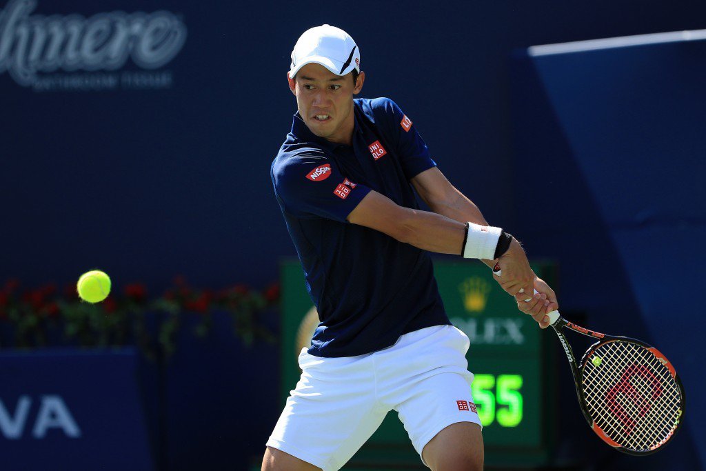 Kei Nishikori will take on Novak Djokovic in the Rogers Cup final after sweeping aside Stanislas Wawrinka