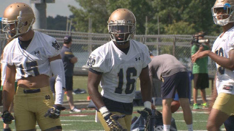 Notre Dame's Butler charged; accused of tackling officer