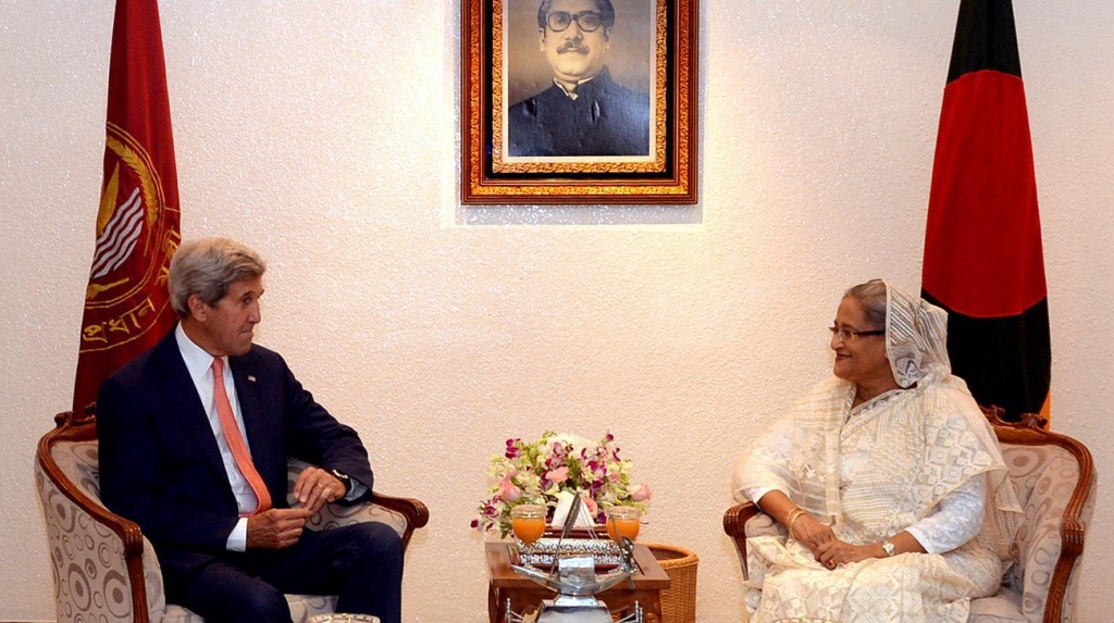 Kerry's short trip to Dhaka