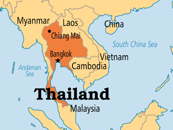 A wave of co-ordinated explosions rattle cities in Thailand