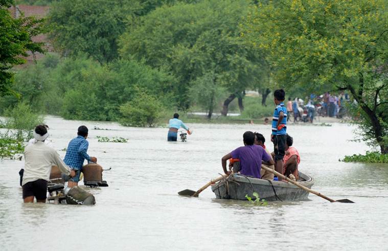 Heavy and continuous rain affects normal life in Rajasthan