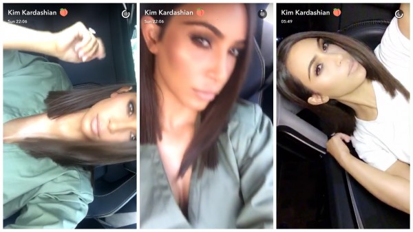 Kim Kardashian Snapchat