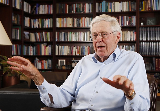 Koch brothers network rules out anti-Clinton ads