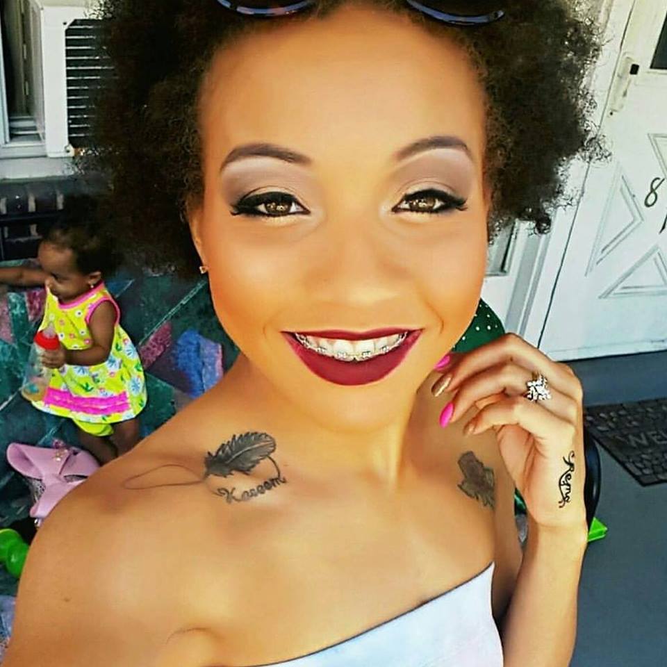 Korryn Gaines is shown in