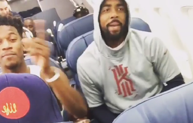 Video: Team USA belts 'A Thousand Miles' on plane