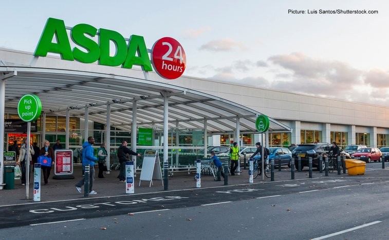 LFL sales at Asda were down 7.5% in the second quarter of Walmart's financial year