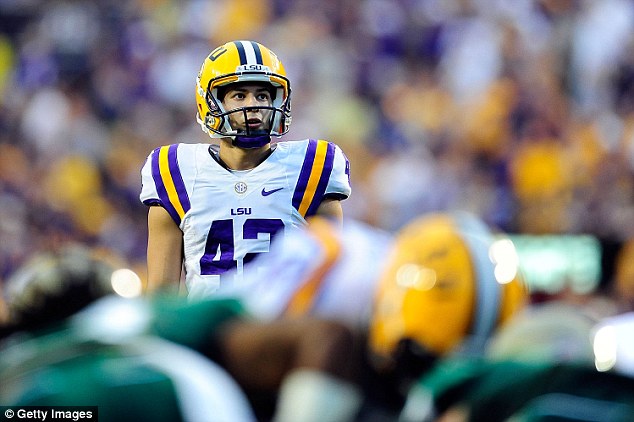 LSU kicker Colby Delahoussaye 21 suffered minor injuries in the crash and was treated at Waukesha Memorial Hospital