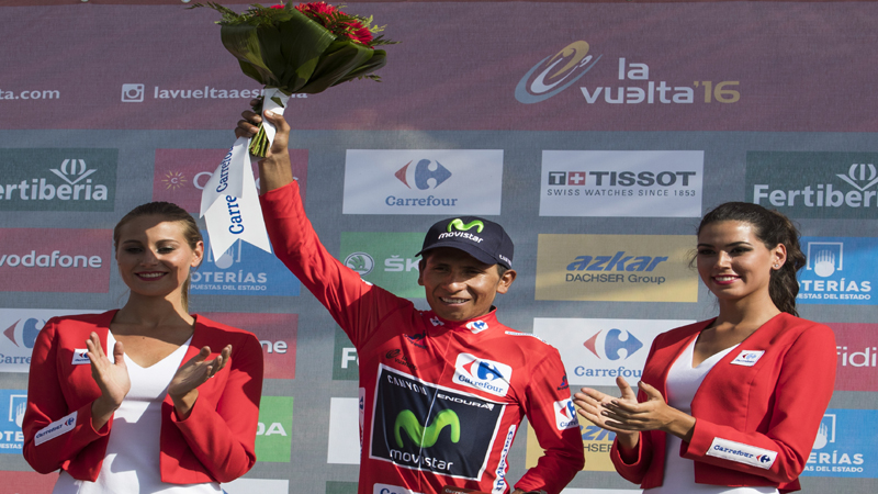 Lagutin takes stage 8 as Quintana climbs into Vuelta lead