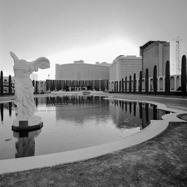 Las Vegas News Bureau Caesars Palace with a view of the new Centurion Tower